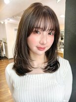 リコバイアフロート(riko by afloat)&nbsp;くびレイヤー/フレンチカジュアル/アースカラー[stylist竹田]