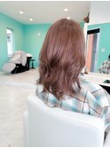 ユーフォリア大人可愛い美容室×セミロング