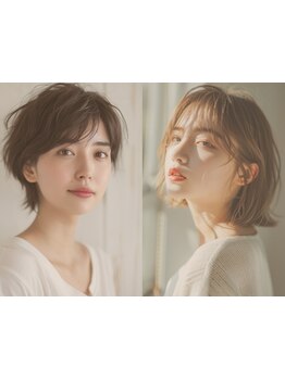 骨格や髪質に合わせたカットで、上品かつナチュラルなスタイルをご提案◇《北千住駅徒歩1分》