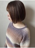 内巻きボブ