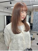 フェイスレイヤー×オレンジブラウン