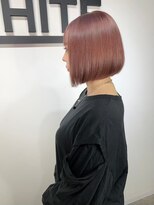 アンダーバーホワイト 泉佐野店(_WHITE)&nbsp;☆愛されショートボブ　小顔ボブ