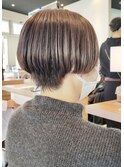 #おかっぱショート#白髪ぼかし#金沢文庫FLOOR八木