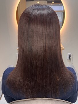 イゾラ(isola) 【isola】次世代髪質改善◆質感再整カラー×暖色カラー