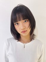 アイティーバイアルバム 下北沢店(IT by ALBUM)&nbsp;似合わせカットメルティカラー姫カットレイヤー_ba503791