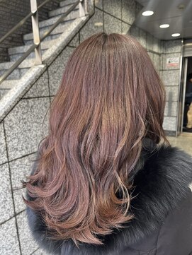 ヘアリゾート粋 ドゥオ 新宿南口店(dua) ピンクベージュ