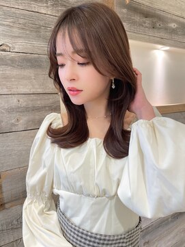 エヌアイ オモテサンドウ(ni omotesando) 大人かわいい くびれミディアム 【肥田亜沙美】