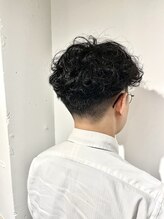 ヘアーポケット 恵比寿(hair pocket)&nbsp;メンズパーマスタイル/恵比寿/髪質改善/トステア/理容室/眉毛