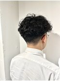 メンズパーマスタイル/恵比寿/髪質改善/トステア/理容室/眉毛