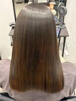 ルスリー 横浜店(Lsurii)&nbsp;横浜駅/髪質改善縮毛矯正/黒髪/小顔