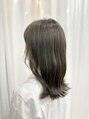 アール 西新井店(ar)&nbsp;ブリーチ無しワンカラーで出来るオリーブグレージュ！