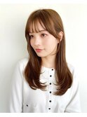 艶髪透明感カラー◎髪質改善×小顔韓国風レイヤーp戸田公園