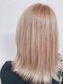 アグ ヘアー シーファ 石巻さくら町店(Agu hair sifa)&nbsp;ブリーチをしてハイトーンに！髪質に合わせてのご提案！