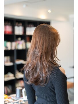 ヌードベージュ　レイヤー