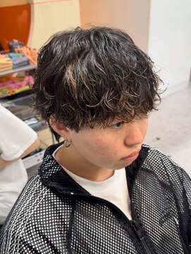 フィフスパーク(fifth PARK) 渋谷ルーズパーマフェザーパーマフェザーショートマレットヘア