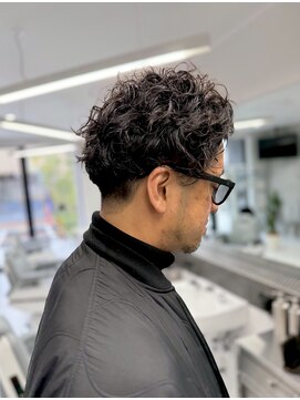 バーバー ミキ 塚本(BARBER MIKI) 流行りに流されない大人のラフパーマ