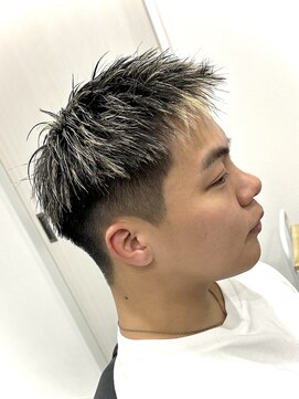 縁 ハナレ(en 870) 金メッシュ　ショート