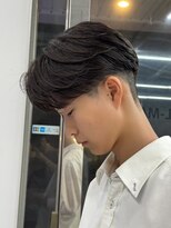 エルマーク 名古屋(L-MARK)&nbsp;フェザーパーマ/カルマパーマ/メンズ/眉毛/センターパート