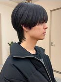 メンズパーマ◎ダウンパーマ◎韓国風マッシュ小顔カット
