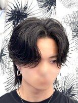 メンズヘアセンス 渋谷(MEN'S HAIR SENSE)&nbsp;ニュアンスパーマ/センターパート/メンズ/眉毛/フェザーパーマ