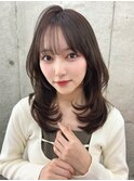 韓国顔周り/ハイレイヤーカット/ワンホンレイヤー/立川