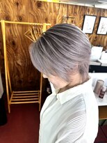ソメツヤ 白石店(染TSUYA)&nbsp;【シャドウルーツ】ホワイトシルバー