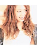 『京都ルーナ』外国人風ウェーブ×透明感ベージュ【草木真一郎】