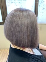 フレア ヘア サロン(FLEAR hair salon) グラボブアッシュシルバー☆