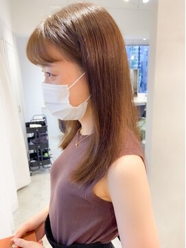 レトン 銀座(leton) ブリーチなし/髪質改善/ミストバング/くすみカラー/艶髪