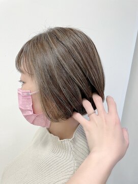 アッシュ 高円寺店(Ash) ハイライトで魅せるショートボブ★★