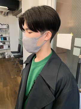 バイフィフス 原宿/表参道(by fifth) ◇センターパート ニュアンスパーマ 韓国ヘア 前下がり