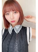 ピンクアッシュハイトーンノンダメージ艶感