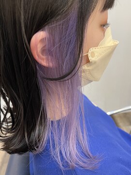 ノル(NOLL) イヤリングカラー　パープル