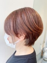 タイズ(ties)&nbsp;20代30代40代前下がりストレートピンクブラウンナチュラルボブ