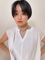 石上スタイル ハンサムショート