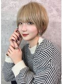 大人可愛い20代30代40代インナーカラー小顔ウルフレイヤーボブ