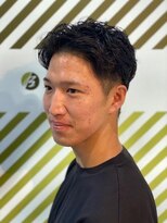 バーバーバー 四谷(BARBER-BAR)&nbsp;クリロナ風ナチュラルパーマスタイル