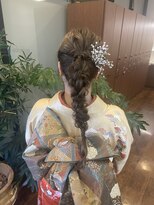 ネバーランド 平成店(NEVER LAND)&nbsp;編みおろしヘアセット