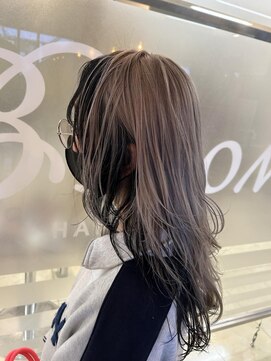 ヘアースペースブルーム ヒーロー 園田店(HAIR SPACE BLOOM hero) 【園田/デザインカラー】ケアブリーチ