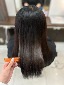 ルージュ 目白台店(ROUGE) 髪質改善酸熱トリートメント×ミディアム/ロング