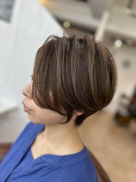ロストシティ 横浜(LOST CITY) ショートカット×ひし形ショートボブ