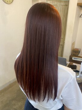 プティパ(Petit pas) 秋冬人気の赤髪(ブリーチなし)