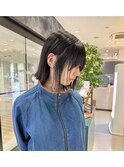 前下がり切りっぱなしボブ