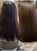 髪質改善/ビフォーアフター
