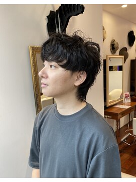 ビーハイブ 一番町店 アヴェダ(BEHIVE) お任せあれ～パーマ(^▽^)/