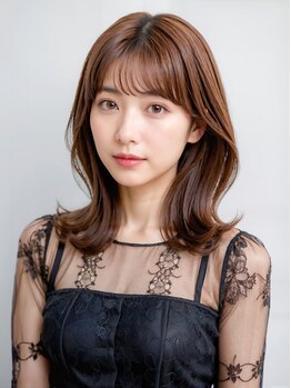 カットスタジオ クオーレ(Cut studio Cuore)の写真/ダメージケアとエイジングケアも叶える高い補修効果。話題のフローディアTRで柔らかい芯から強い髪へ♪