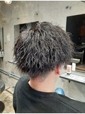 【黒髪束感マッシュパーマ】ツイストスパイラルパーマ！坂森