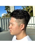 メンズ/ショート/ツイスパ/トレーニー