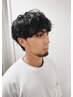 【大人男子の身だしなみに】カット＋クイック炭酸スパ＋眉カット 7500