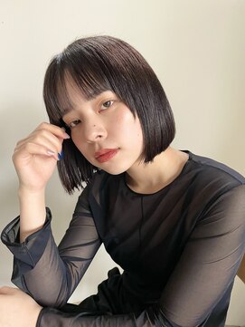 クロン(cron) 丸みボブ